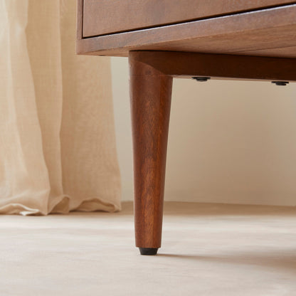 Fishe & Lilly Scandinavian Walnut Oslo Chest of 3 Drawers