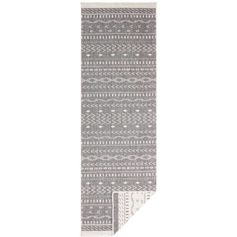Kuba Reversible Indoor-Outdoor Rug - White Bear Furnishings
