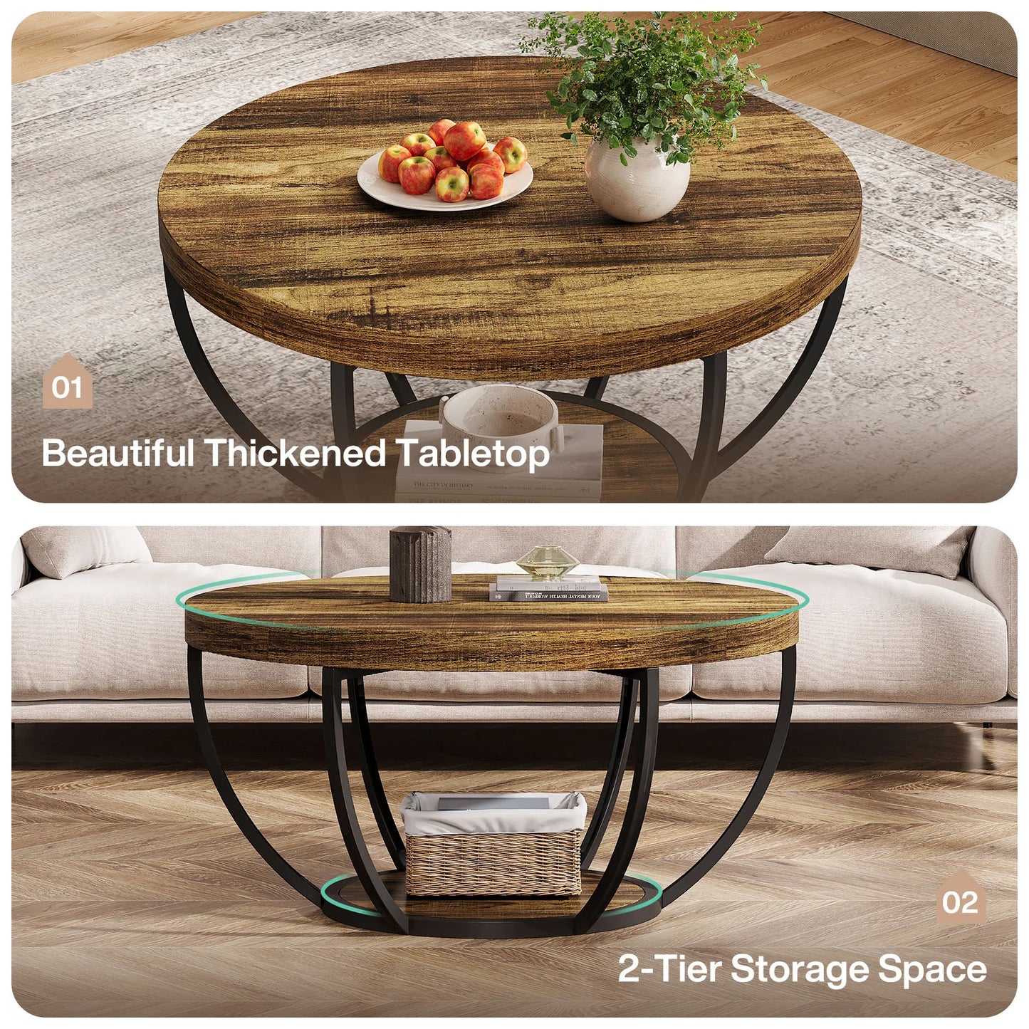 Round Coffee Table