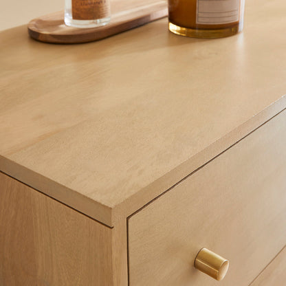 Fishe & Lilly Scandinavian Light Oak Oslo Chest of 3 Drawers