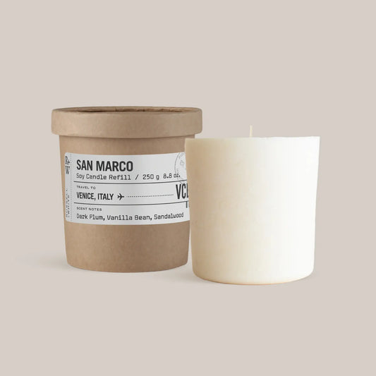San Marco Scented Candle Refill - White Bear Furnishings
