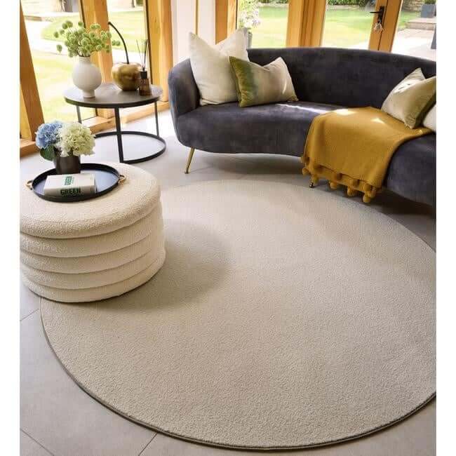 Eco-Washable Rugs Plain Design Non-Slip