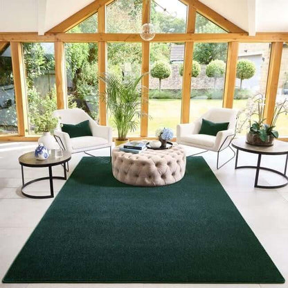 Eco-Washable Rugs Plain Design Non-Slip
