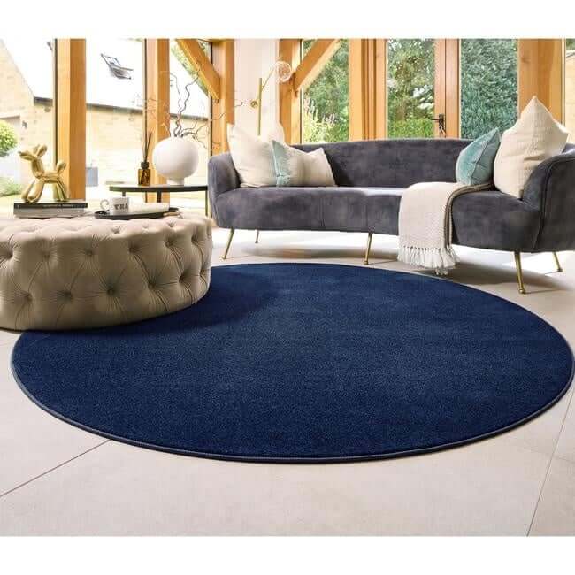 Eco-Washable Rugs Plain Design Non-Slip