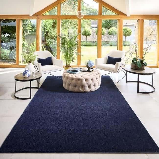 Eco-Washable Rugs Plain Design Non-Slip