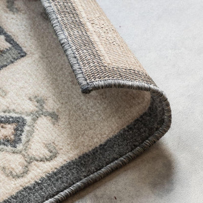 Terrain Designer Shortpile Rug Lakan – Geometric Non-Slip Design