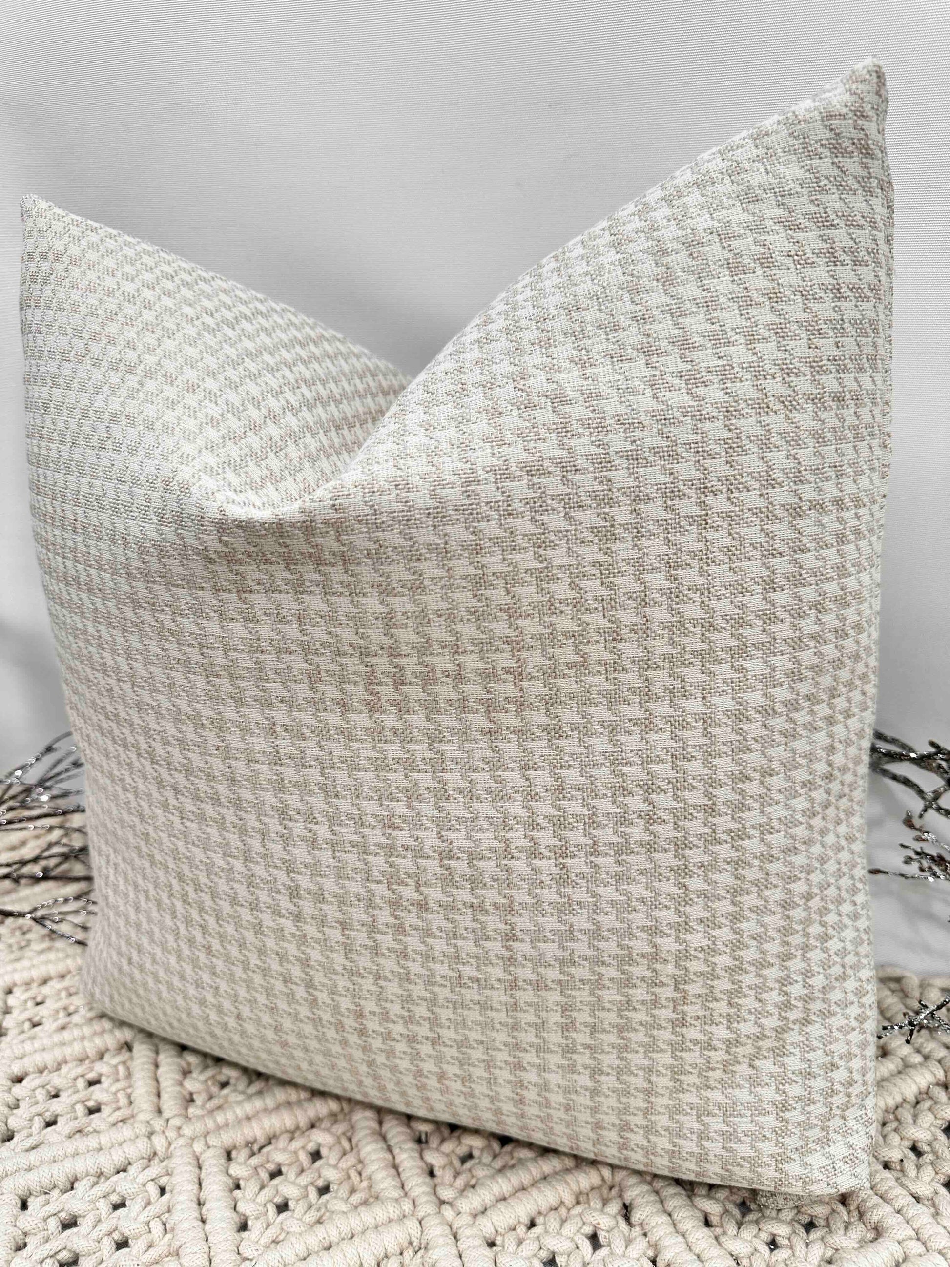 The Couture Cushion - The Beige Ria Style No. 185 - White Bear Furnishings