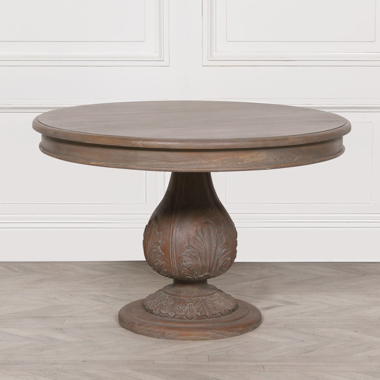 Maison Reproductions Round Pedestal Acorn Dining Table 120cm - DWS02