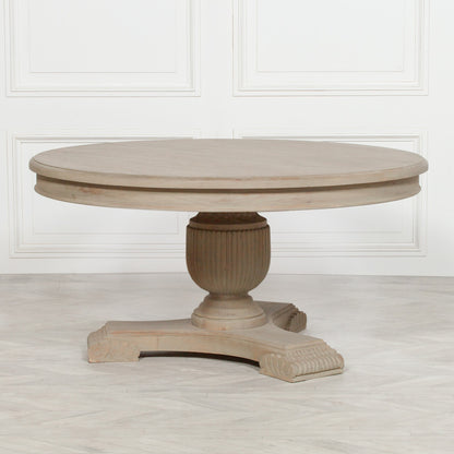 Maison Reproductions 150cm Rustic Round Dining Table - WDT06