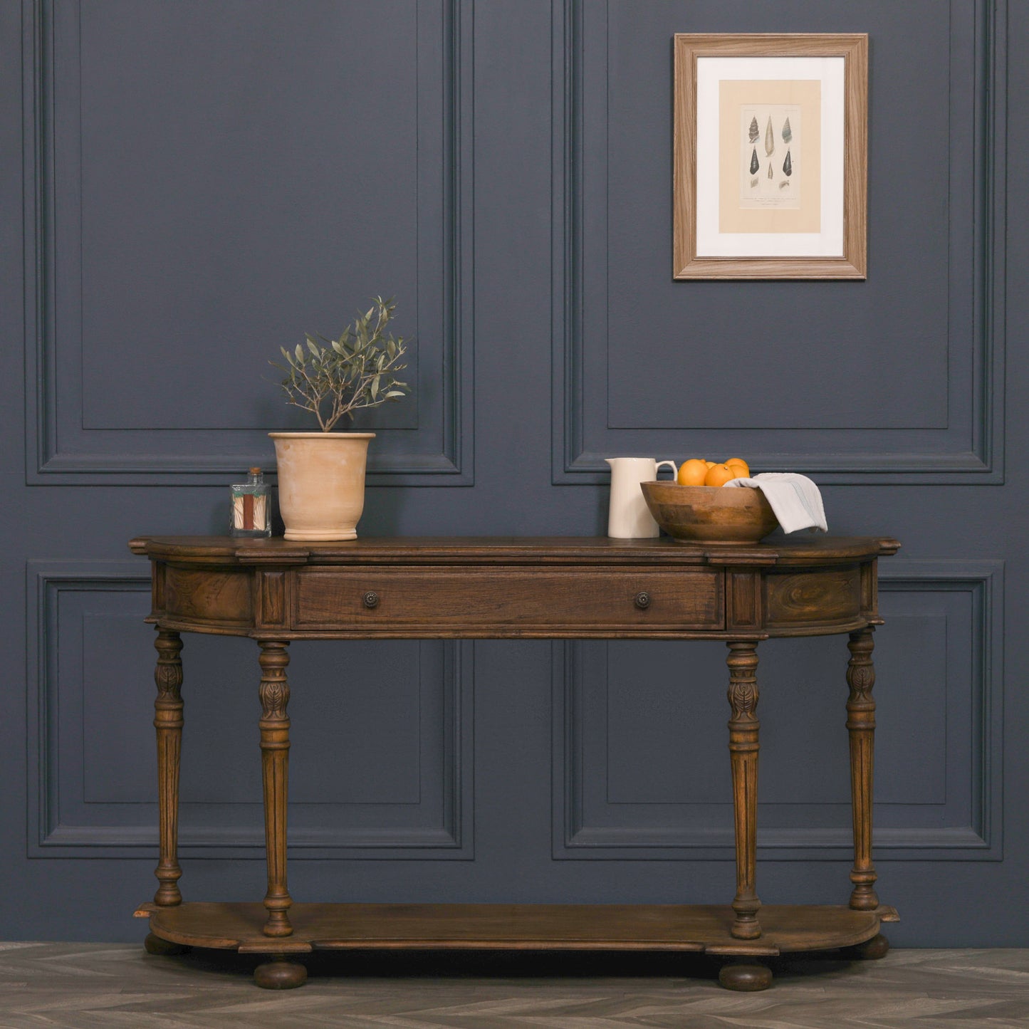 Maison Reproductions Rustic Wooden Console 151cm - WFA31