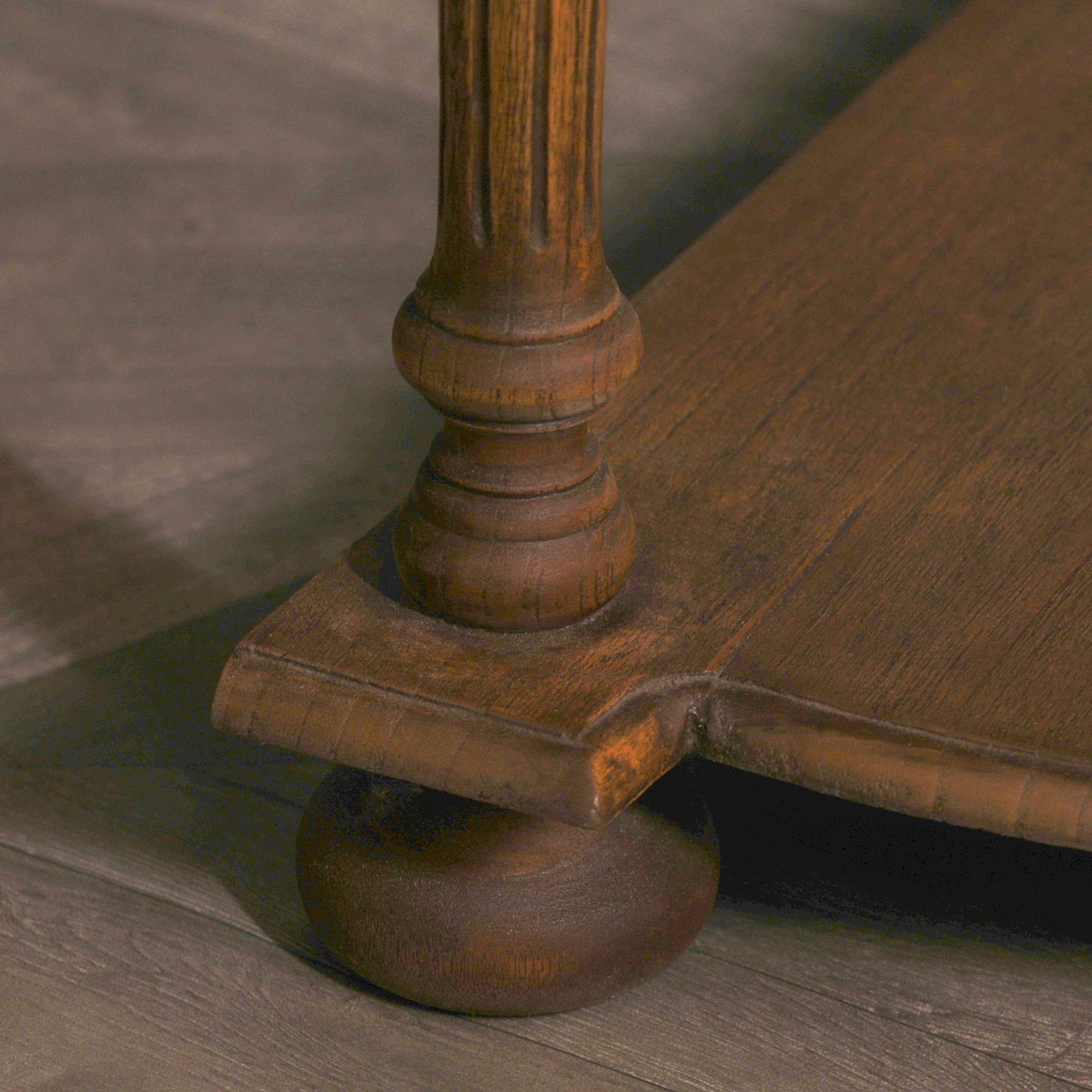Maison Reproductions Rustic Wooden Console 151cm - WFA31