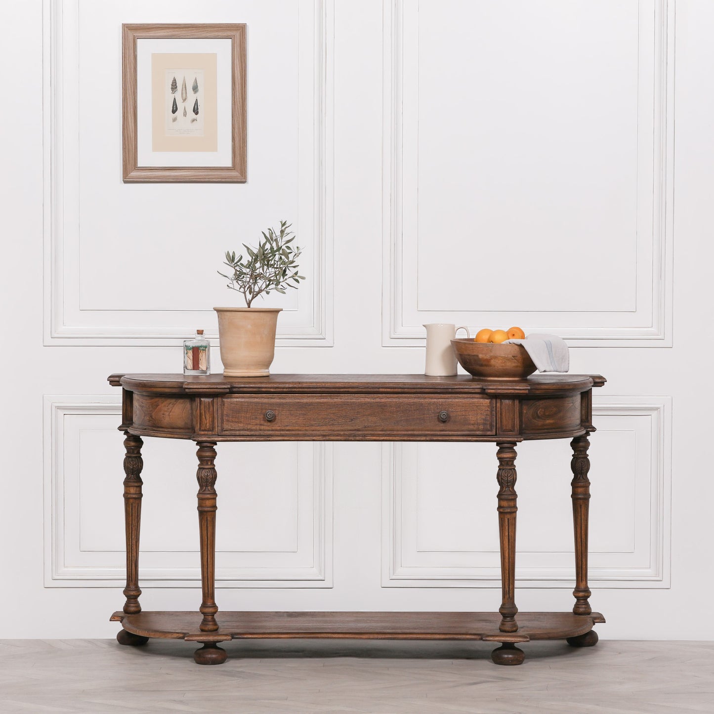 Maison Reproductions Rustic Wooden Console 151cm - WFA31