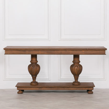 Maison Reproductions Rustic Wooden Console 180cm - WFA32