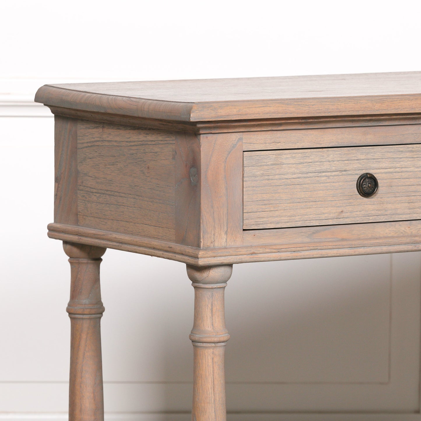 Maison Reproductions Rustic Wooden Breakfront Console - WFA387