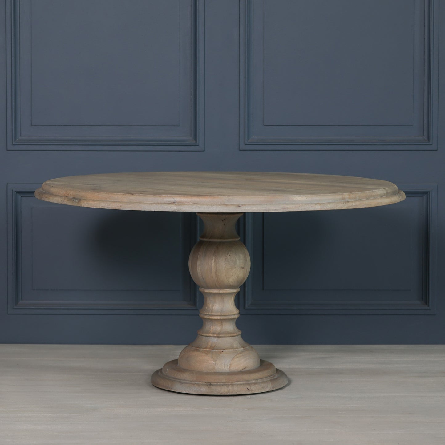 Maison Reproductions Rustic Wooden Round Dining Table 147cm - WFA61