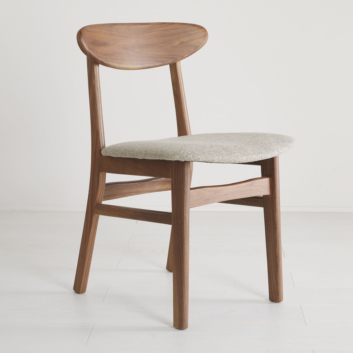 Fishe & Lilly  Walnut Dining Chair (Set of 2)