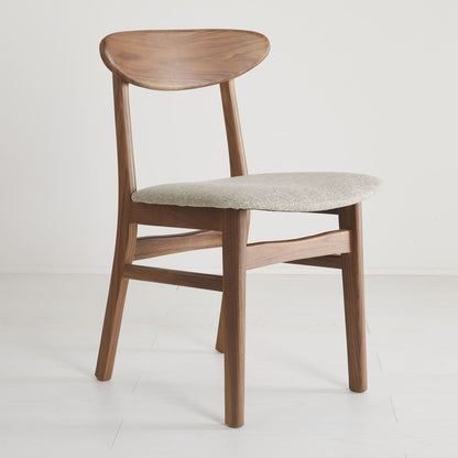 Fishe & Lilly  Walnut Dining Chair (Set of 2)