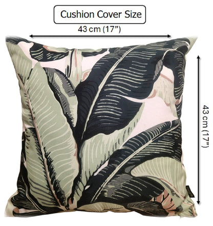 Banza Waterproof Durable Indoor Outdoor Cushions with High-Quality Hollow-Fibre Filling Ideal for Patios Benches Sofas and Chairs 43 x 43 cm by OLIVIA ROCCO - White Bear Furnishings