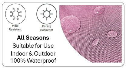 Cactus Waterproof Outdoor Cushions 43 x 43 cm Weather-Resistant Polyester for Patio Garden Bench Sofa Indoor Living Room Durable Stylish by OLIVIA ROCCO - White Bear Furnishings