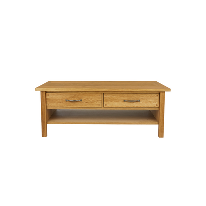 Laura Ashley Milton 2 Drawer Coffee Table - 3679324 - White Bear Furnishings