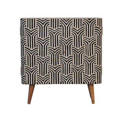 Handcrafted Edessa Bone Inlay Cabinet – IN3392