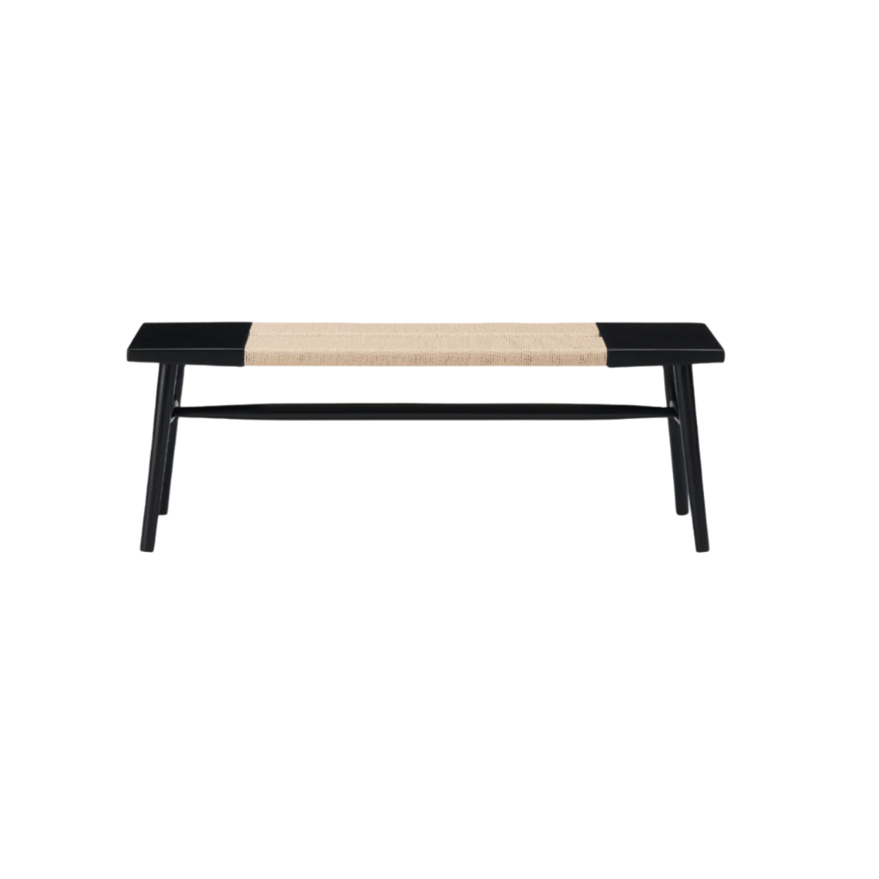 Twenty 10 Designs Elder Bench in Black & Natural