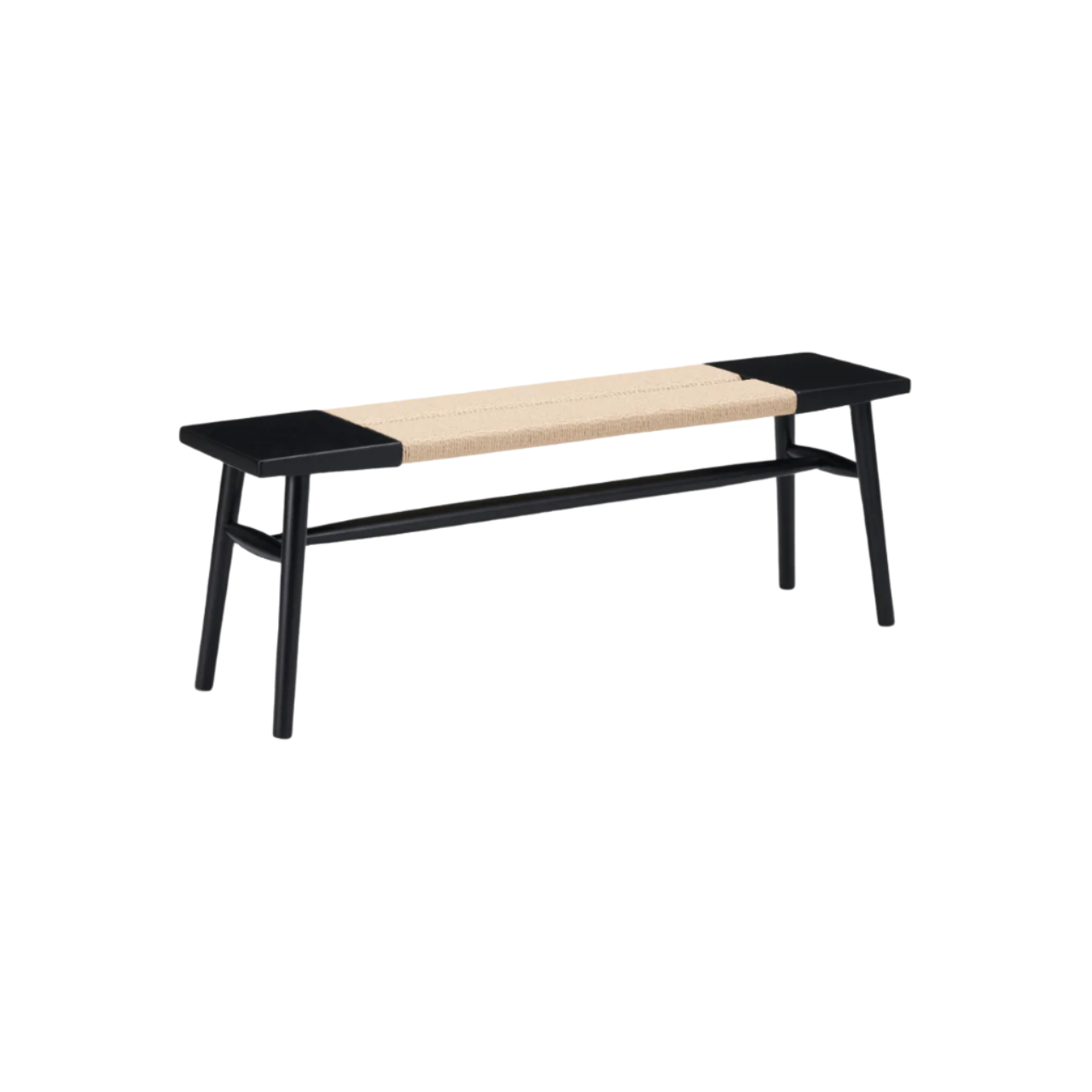Twenty 10 Designs Elder Bench in Black & Natural