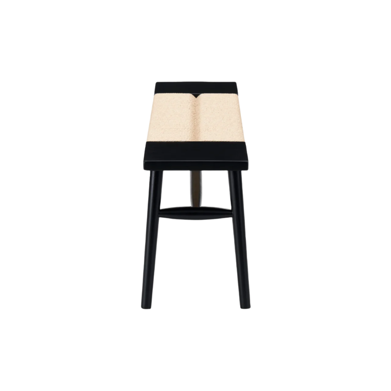 Twenty 10 Designs Elder Bench in Black & Natural