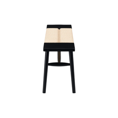 Twenty 10 Designs Elder Bench in Black & Natural