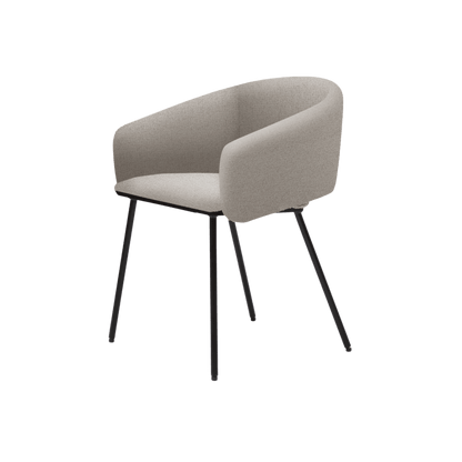 [Set of 2] Twenty 10 Designs Fern Dining Chairs in Lyon Mink