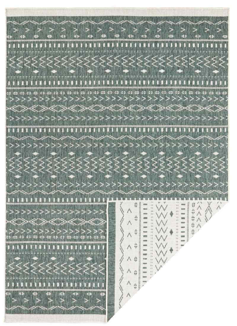Kuba Reversible Indoor-Outdoor Rug - White Bear Furnishings