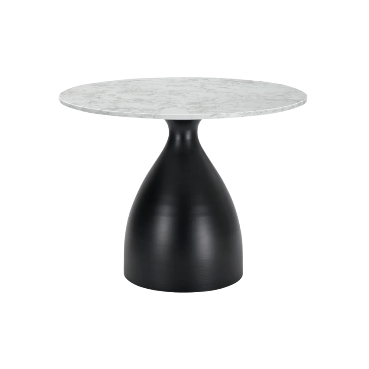 Twenty 10 Designs Hazel Dining Table in Black & White Marble