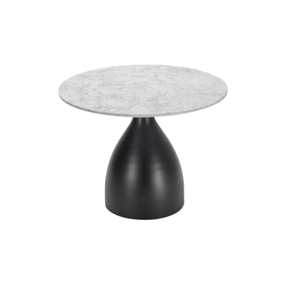 Twenty 10 Designs Hazel Dining Table in Black & White Marble