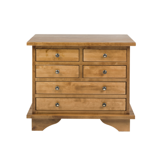 Laura Ashley 6 Drawer Side Table in Honey - 3167496 - White Bear Furnishings
