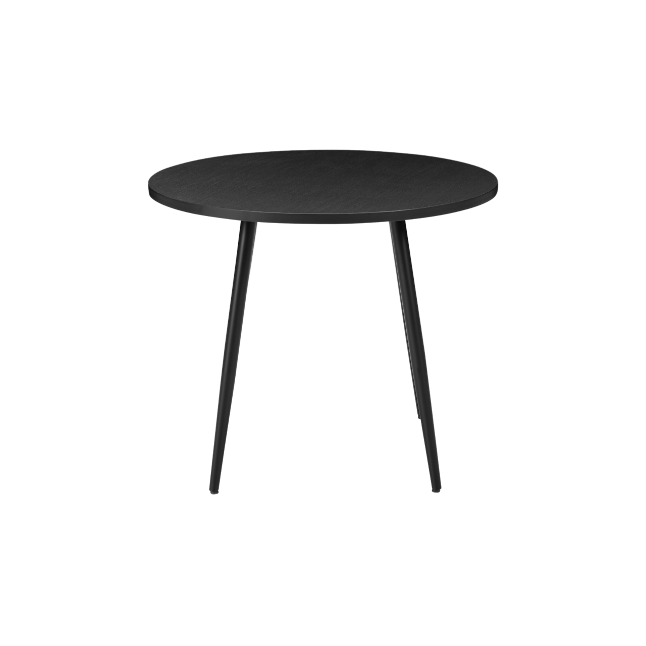 Horizon Round Dining Table in Black Oak - DT-H-RC-BLK - White Bear Furnishings