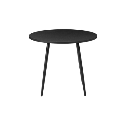 Horizon Round Dining Table in Black Oak - DT-H-RC-BLK - White Bear Furnishings