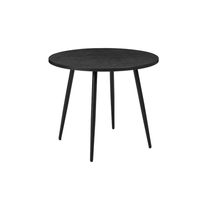 Horizon Round Dining Table in Black Oak - DT-H-RC-BLK - White Bear Furnishings
