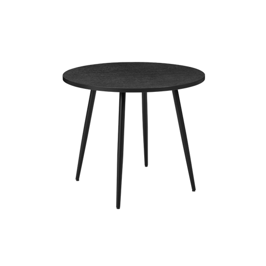Horizon Round Dining Table in Black Oak - DT-H-RC-BLK - White Bear Furnishings