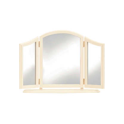 Laura Ashley Clifton Dressing Table Mirror in Ivory - 3563887 - White Bear Furnishings