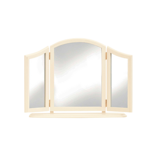 Laura Ashley Clifton Dressing Table Mirror in Ivory - 3563887 - White Bear Furnishings