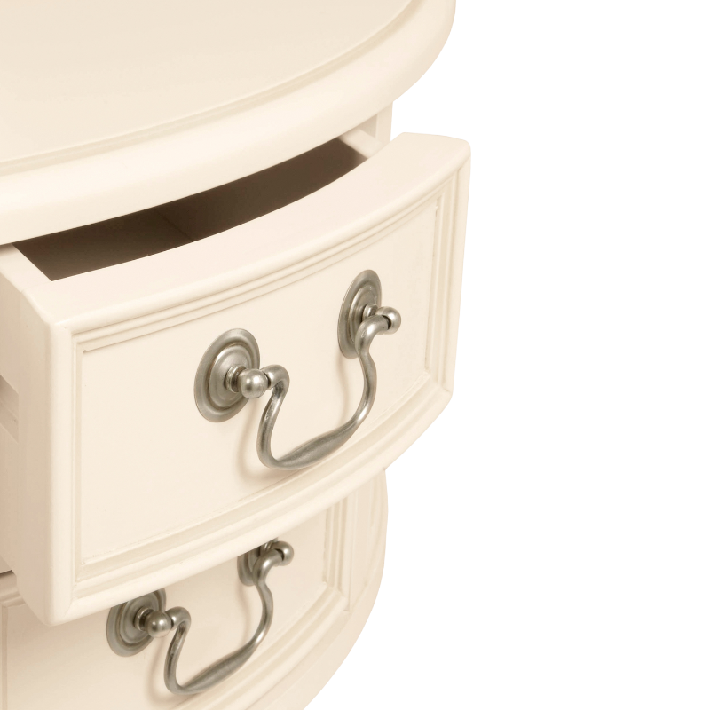 Laura Ashley Clifton Dressing Table and Stool Set in Ivory - 3563877 - White Bear Furnishings