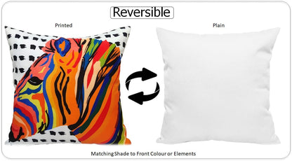 Kampala Orange Waterproof Cushions for Indoor Outdoor Home Decor Patio and Beach by OLIVIA ROCCO - White Bear Furnishings