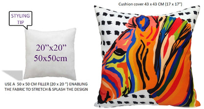 Kampala Orange Waterproof Cushions for Indoor Outdoor Home Decor Patio and Beach by OLIVIA ROCCO - White Bear Furnishings
