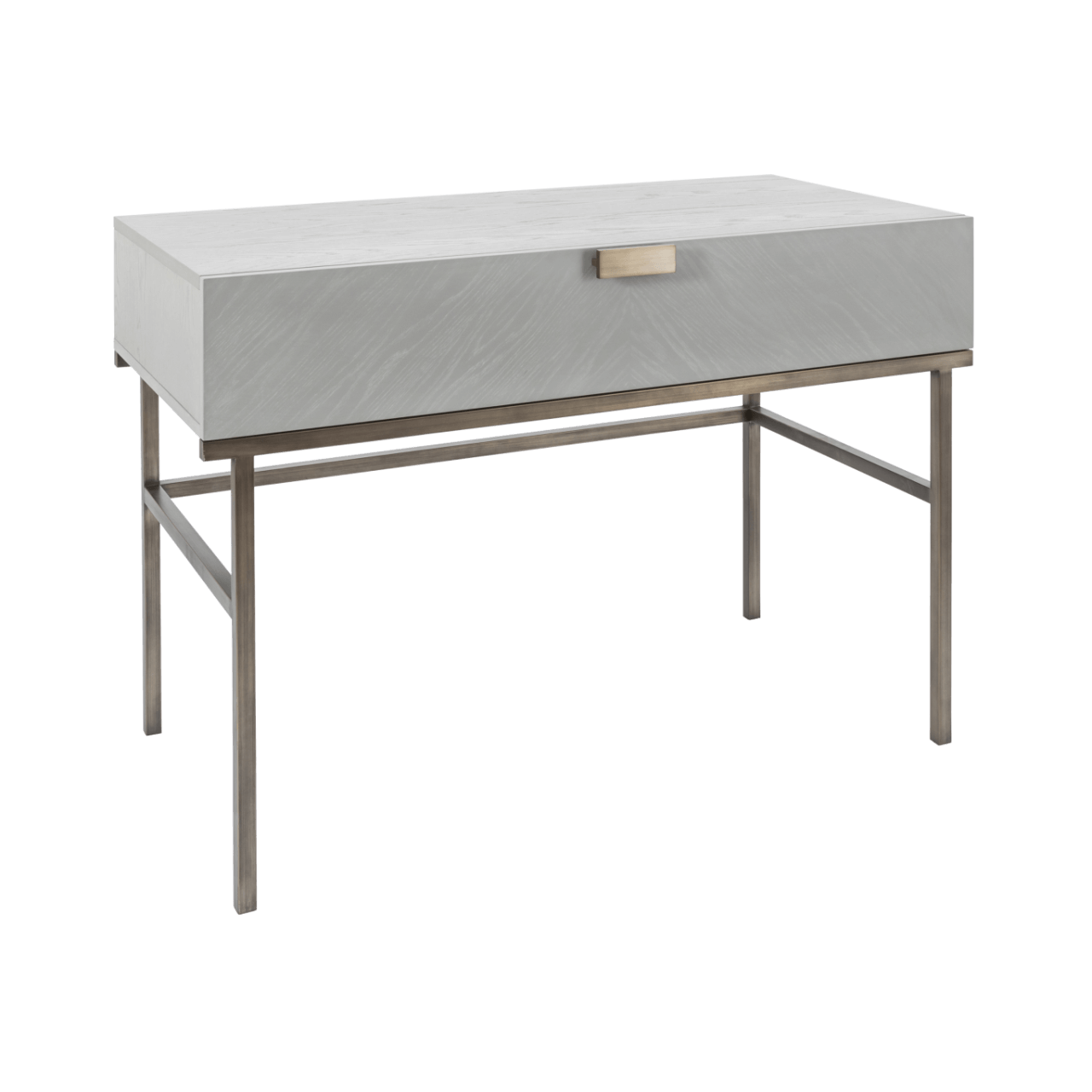 Twenty 10 Designs Lilly Dressing Table / Desk in Grey Oak Veneer