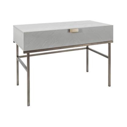 Twenty 10 Designs Lilly Dressing Table / Desk in Grey Oak Veneer