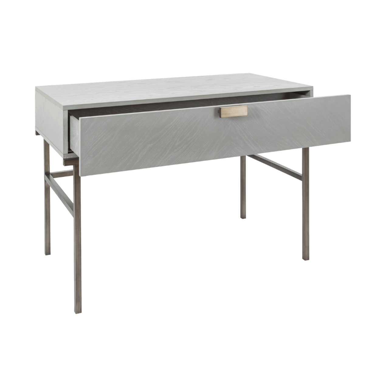 Twenty 10 Designs Lilly Dressing Table / Desk in Grey Oak Veneer