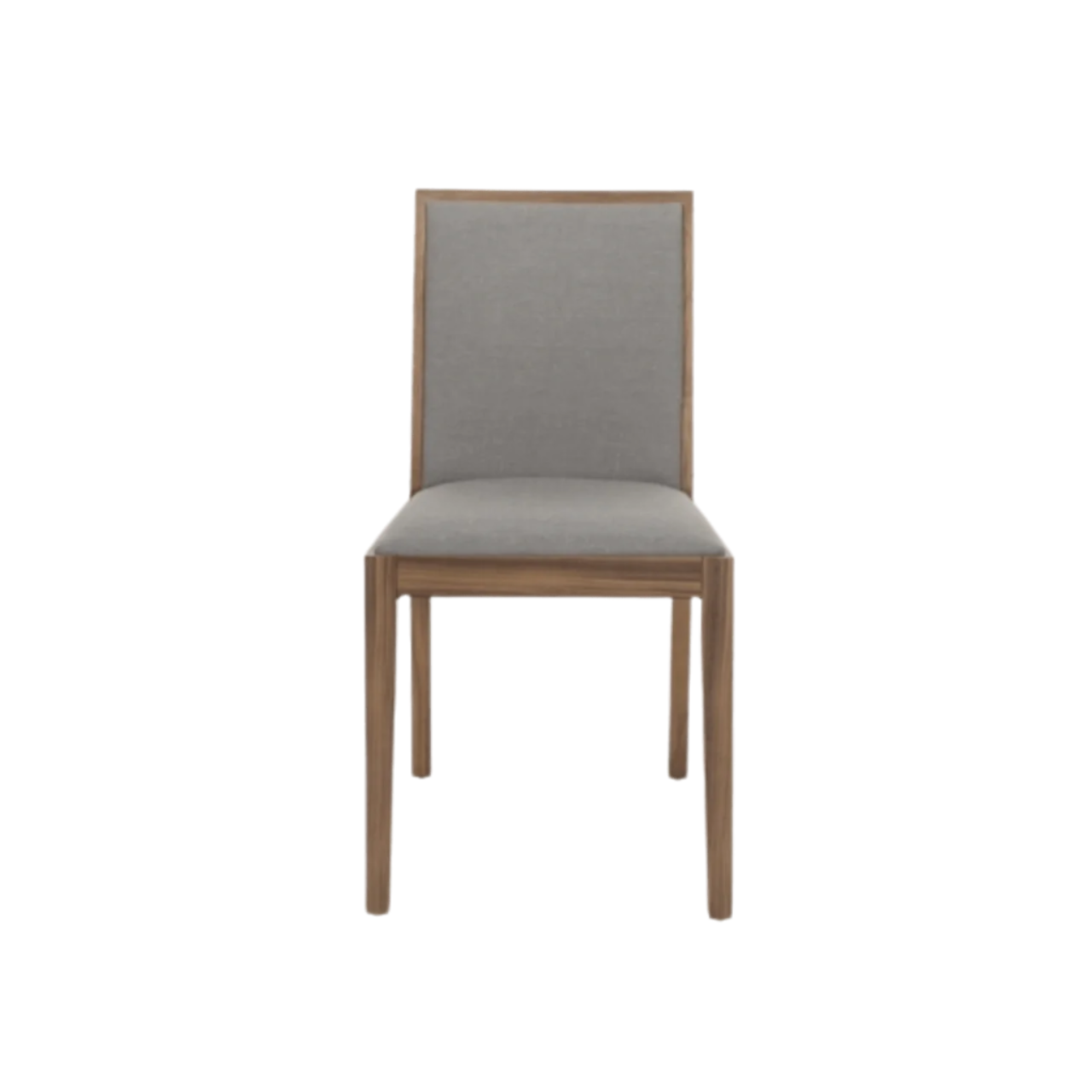 [Set of 2] Twenty 10 Designs Lotus Dining Chairs - Wenge Beige/Walnut Stone/Walnut Grey - White Bear Furnishings