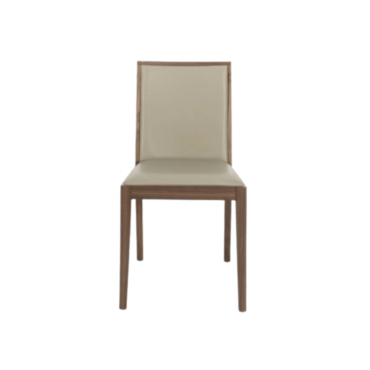 [Set of 2] Twenty 10 Designs Lotus Dining Chairs - Wenge Beige/Walnut Stone/Walnut Grey - White Bear Furnishings
