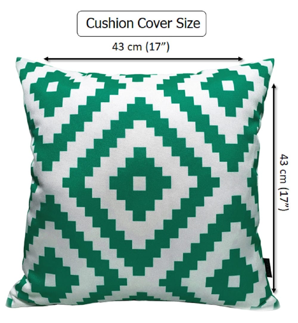 Nairobi Lime Green Outdoor Waterproof Patio Garden Cushions Durable Weather-Resistant Polyester Comfortable Hollow-Fibre Filled Versatile Indoor Outdoor Use by OLIVIA ROCCO - White Bear Furnishings