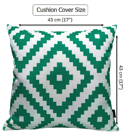 Nairobi Lime Green Outdoor Waterproof Patio Garden Cushions Durable Weather-Resistant Polyester Comfortable Hollow-Fibre Filled Versatile Indoor Outdoor Use by OLIVIA ROCCO - White Bear Furnishings
